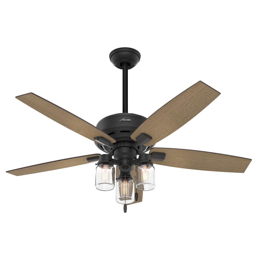 Hunter   Lincoln LED Indoor Ceiling Fan in Natural Iron - Thumbnail