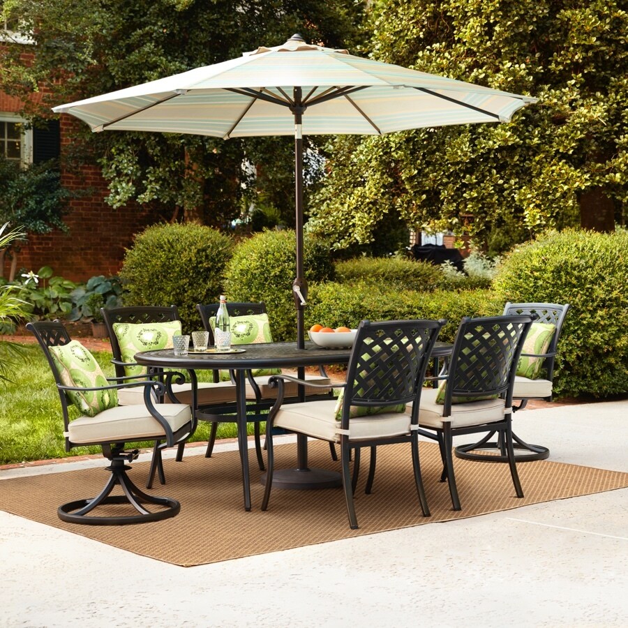 Shop-allen-+-roth-Queensbury-7-Piece-Patio-Dining-Set-at-...