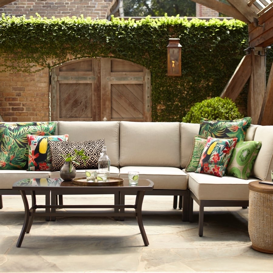 Garden Treasures Greenway 6-Piece Patio Conversation Set