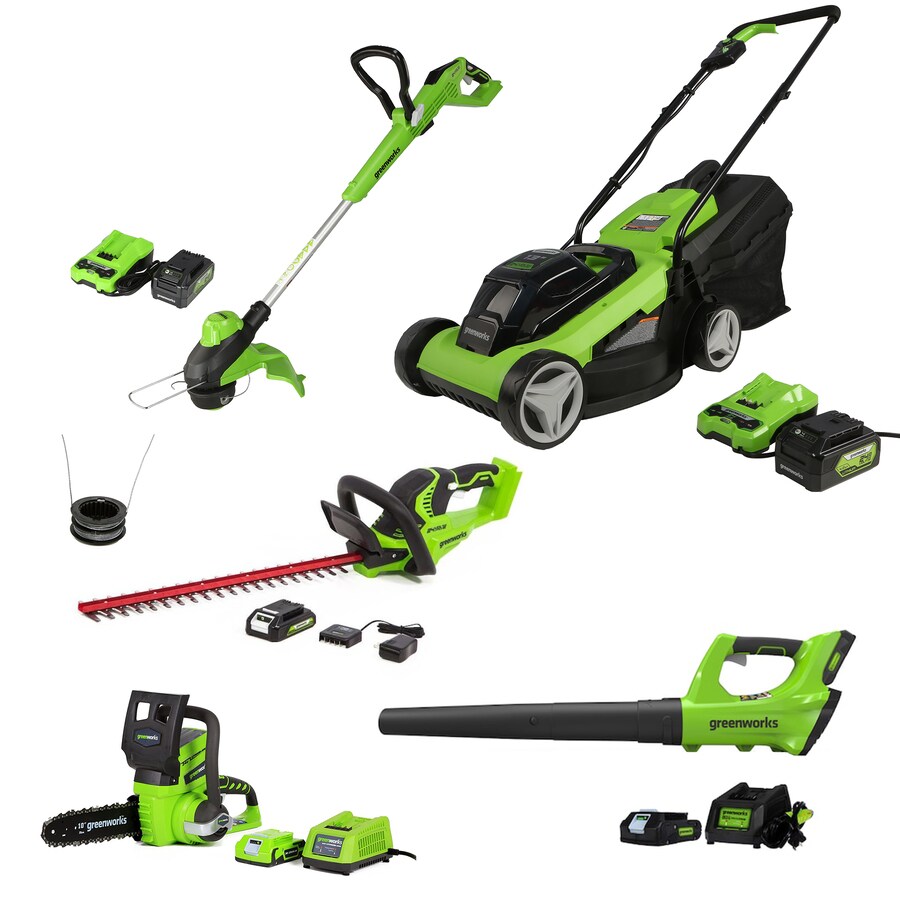 Shop Greenworks 24-Volt Max Yard Clean Up Collection at Lowes.com