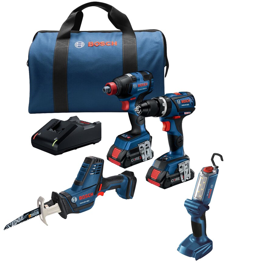 Bosch  18-Volt Combo Kit Tool Collection