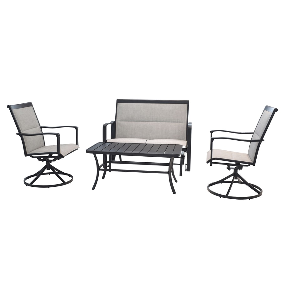 Style Selections  Melrose 3-Piece Patio Conversation Set - Thumbnail