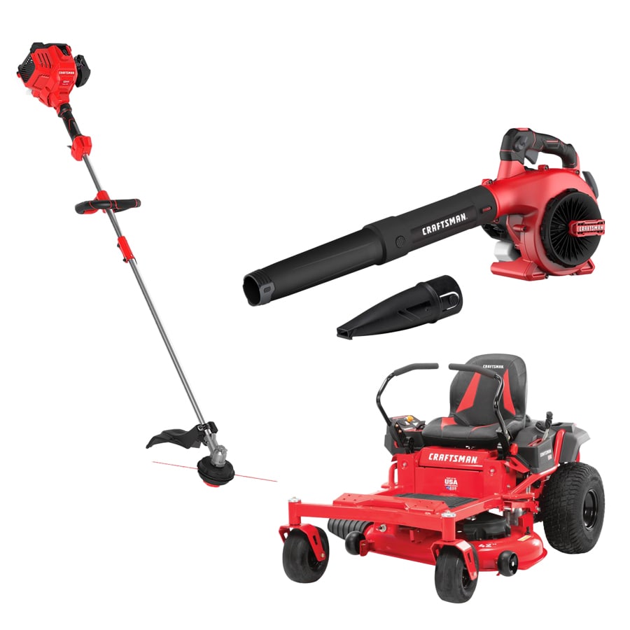 Lowes craftsman 2025 trimmer blower combo