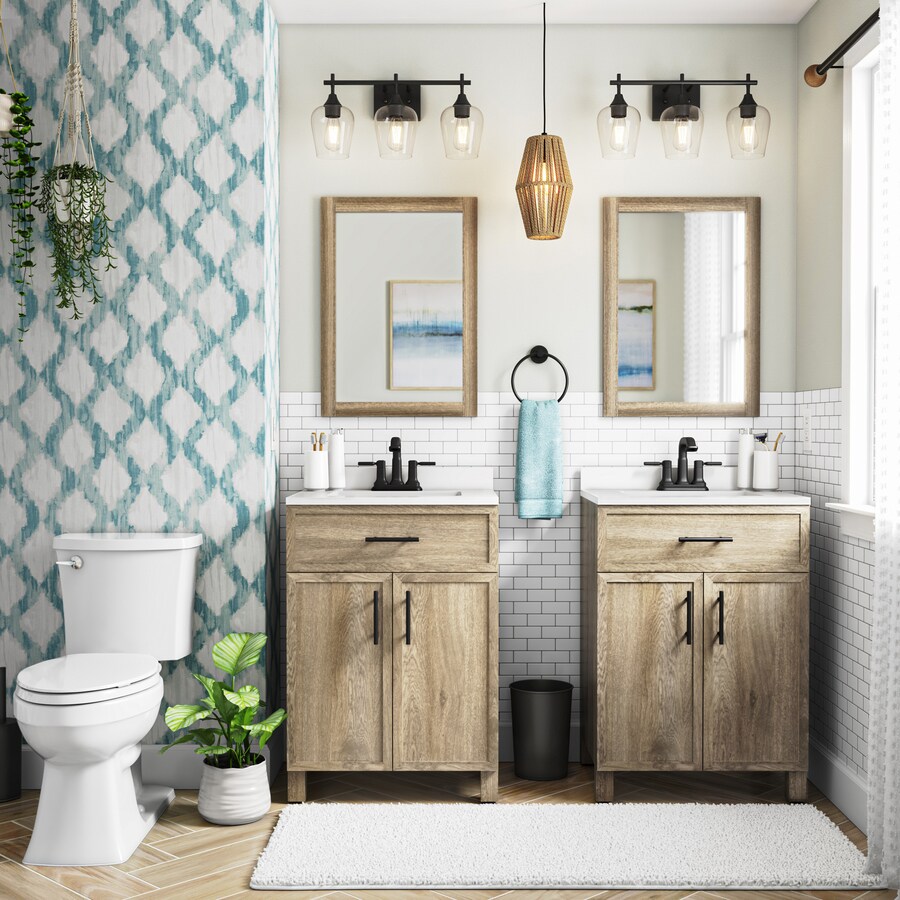 Shop Style Selections Dolton Wood Vanity Bathroom