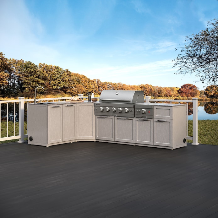 Allen Roth Medallion Outdoor Kitchen