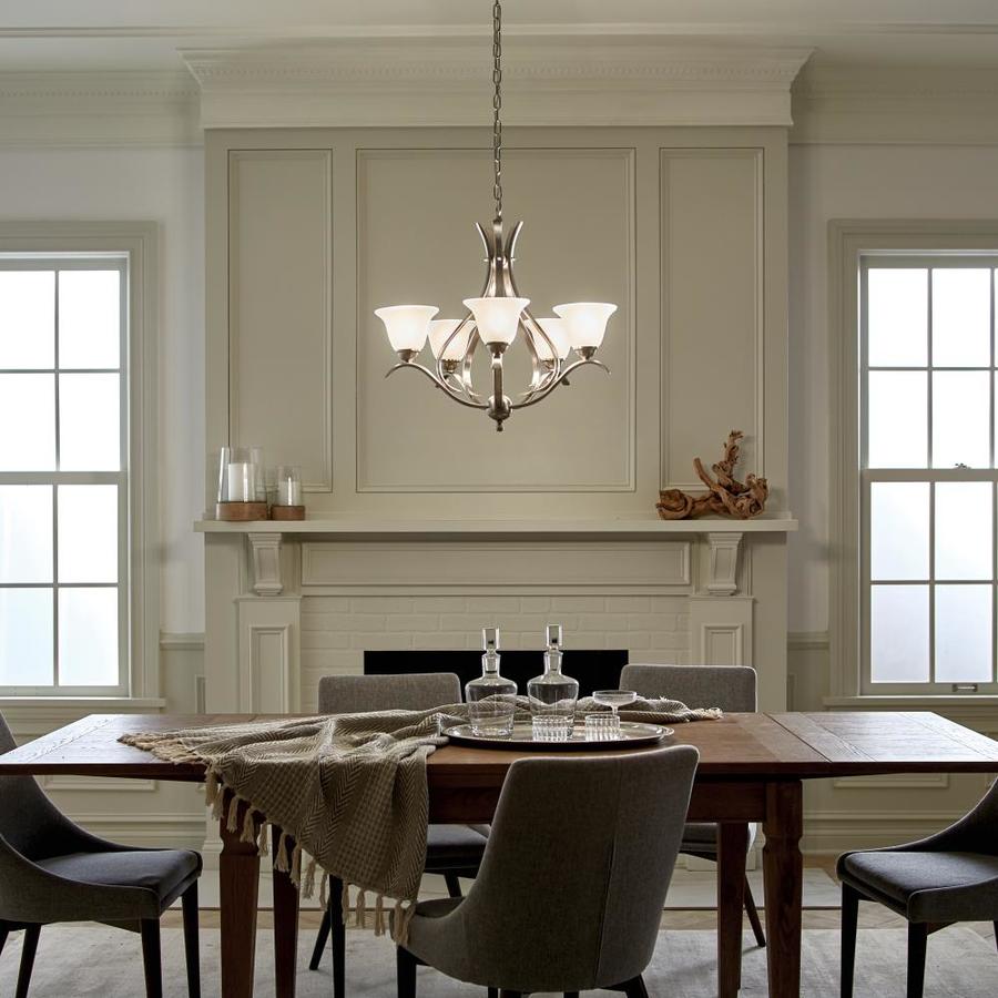 Shop Kichler Dover Brushed Nickel Lighting Collection at Lowes.com