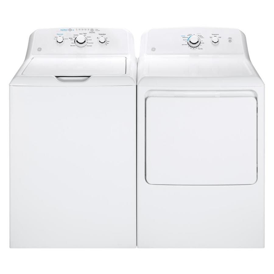 Shop GE TopLoad Washer & Gas Dryer Set at