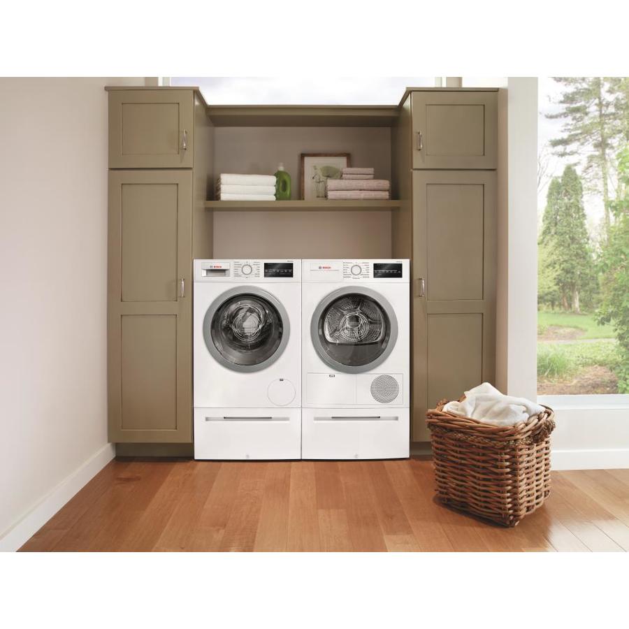 Shop Bosch 500 Series Compact Front-Load Washer & Electric Dryer Set at ...