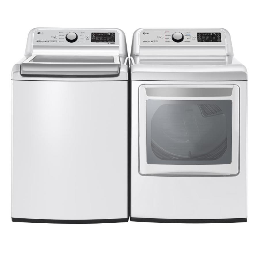 shop-lg-turbowash-3d-white-top-load-washer-gas-dryer-set-at-lowes