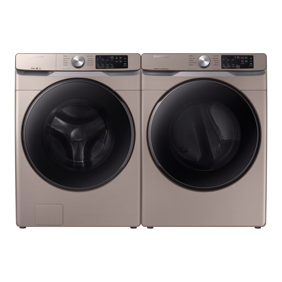 Shop Samsung Champagne FrontLoad Washer &amp; Gas Dryer Set