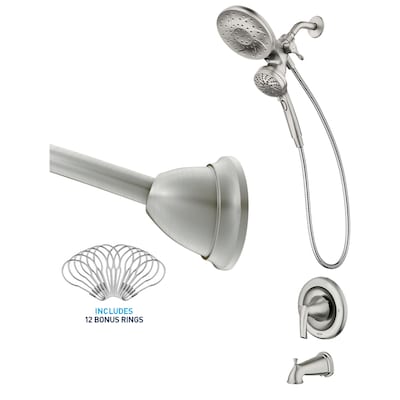 Button Tatic Main Body MTYLX Water-Tap Bath Shower Systems Shower Faucets Set Wall Mounted Bathroom Shower System,Chrome,Chrome Square Rain Shower Head 