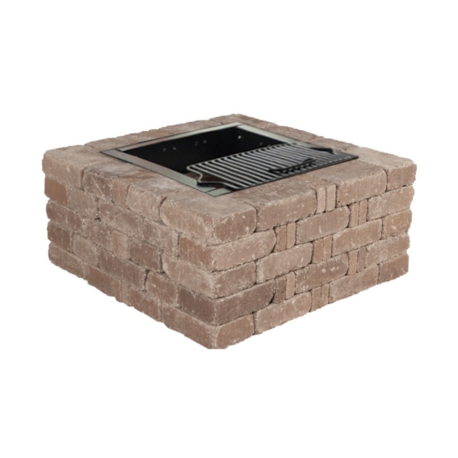 Pavestone  RumbleStone No-Cut Fire Pit Kit - Thumbnail