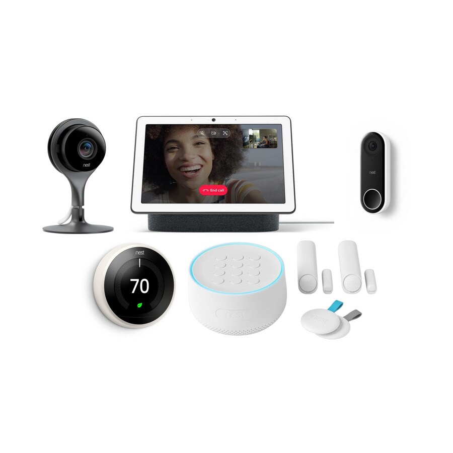 Google Nest Hub Max (Charcoal) with Indoor Camera