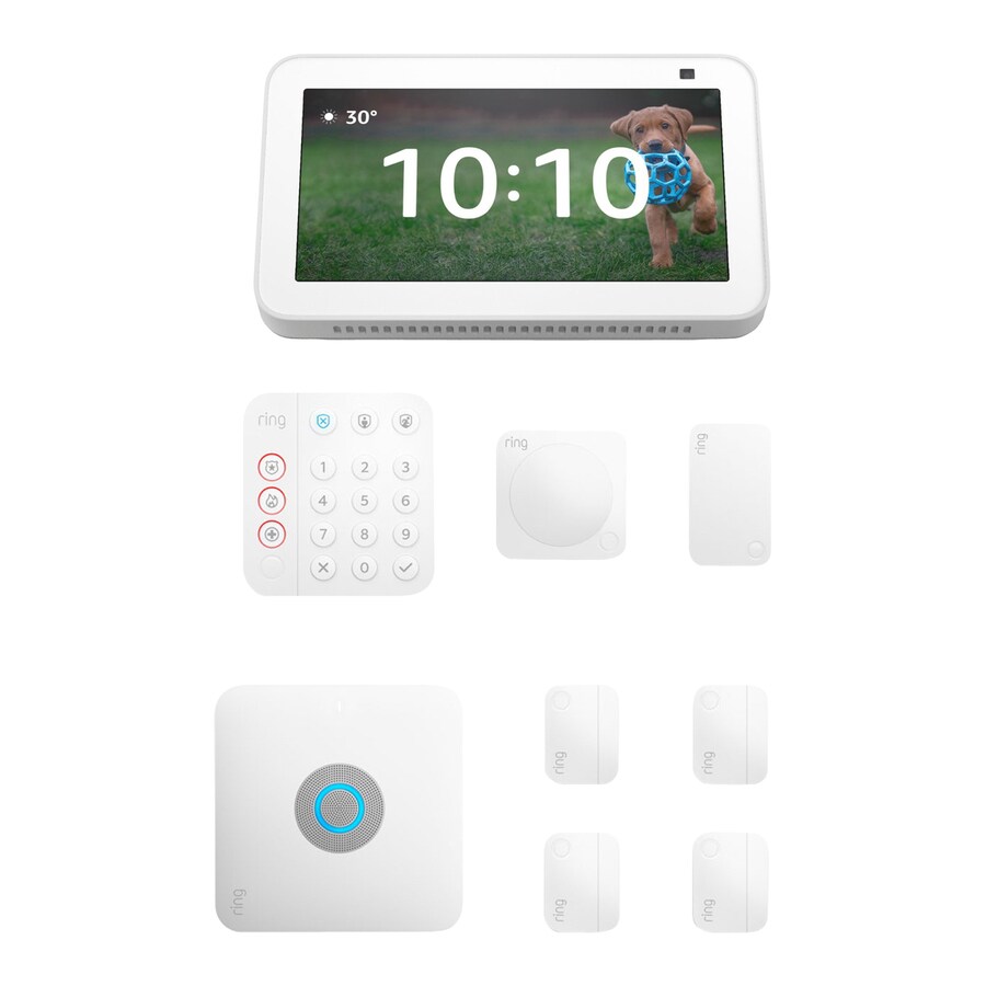 Ring   Alarm Pro 8-Piece Kit + Amazon Echo Show 5 White Bundle - Thumbnail
