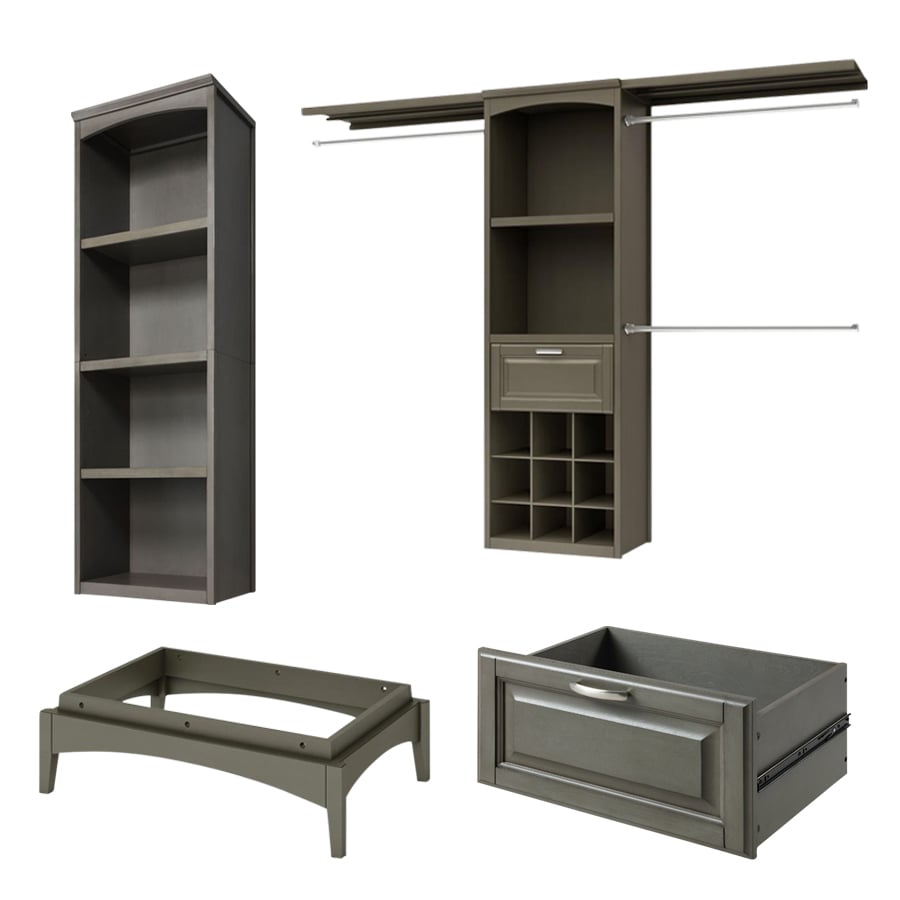 Shop allen + roth allen + roth Gray Closet Collection at Lowes.com