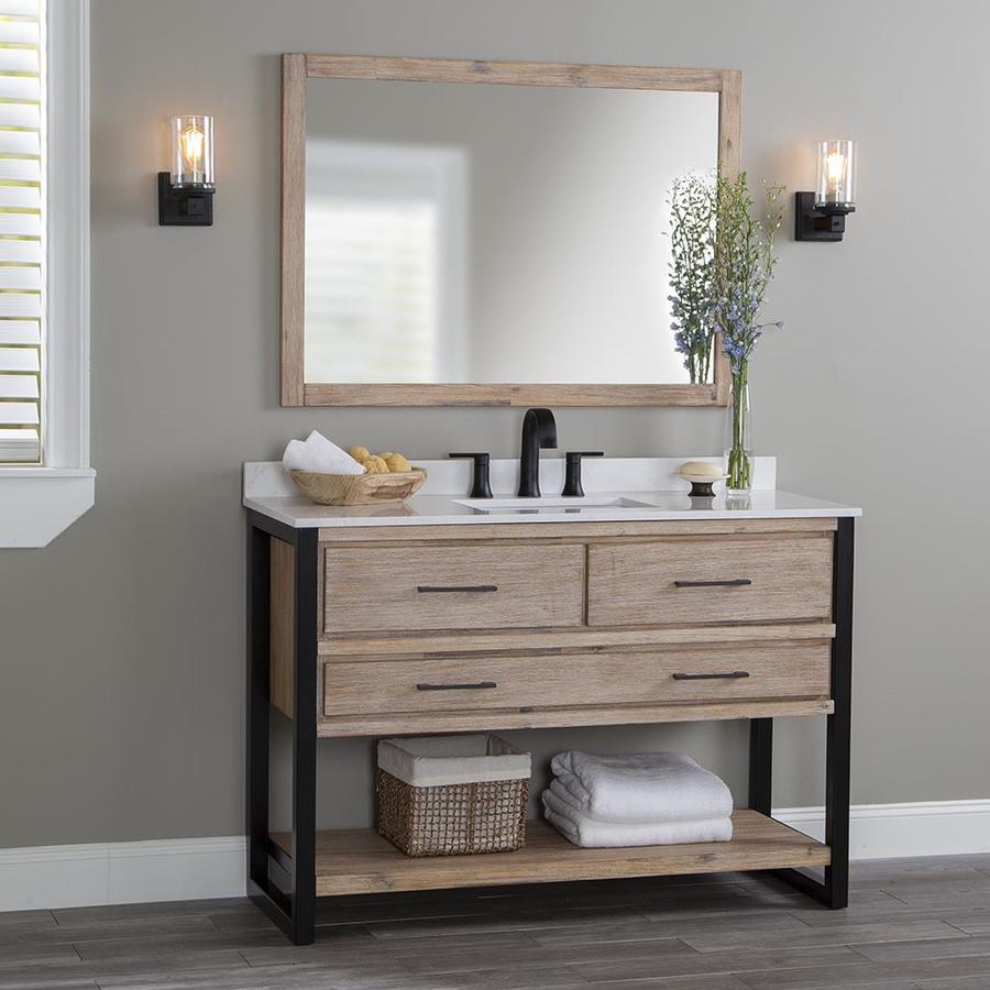 Shop allen + roth Belluno Hazel Bathroom Collection at Lowes.com