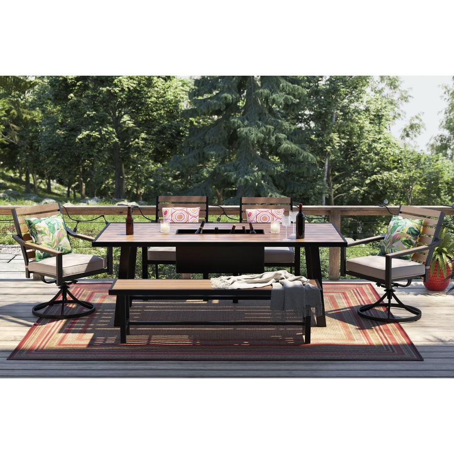 Allen and roth patio dining set hot sale