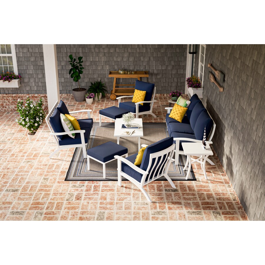 allen + roth  Marsh Cove 5-Piece Patio Conversation Set - Thumbnail
