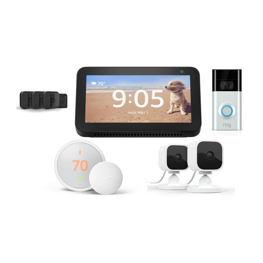 Amazon Echo Show (Charcoal) with Camera, Google, Ring