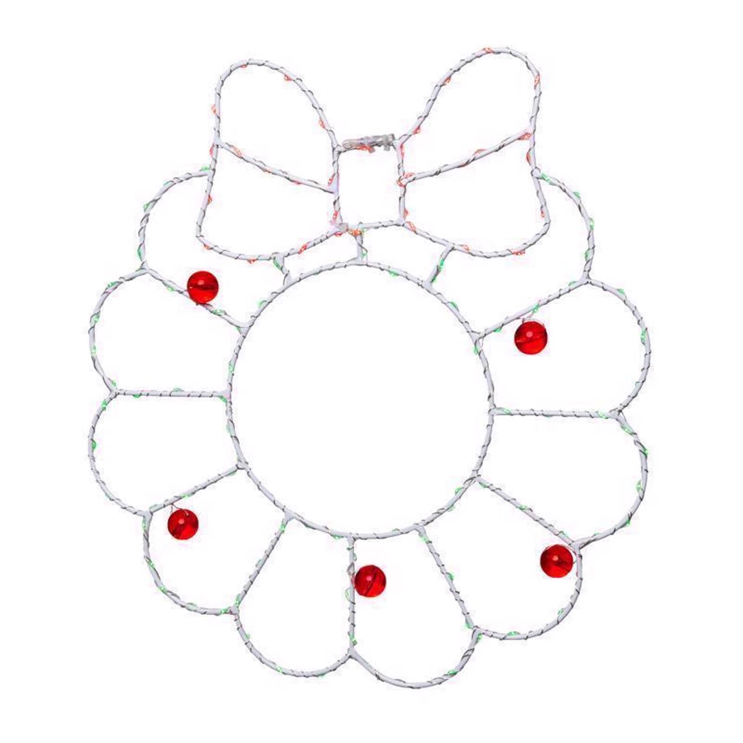 Celebrations -  LED Multi Wreath Silhouette 15 in. Hanging Decor