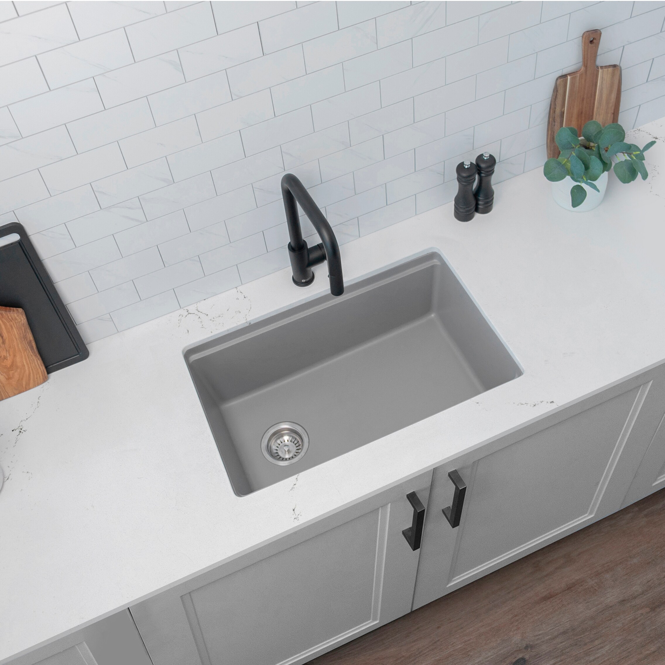 Stylish S-828WL Kitchen-Sinks - View #16