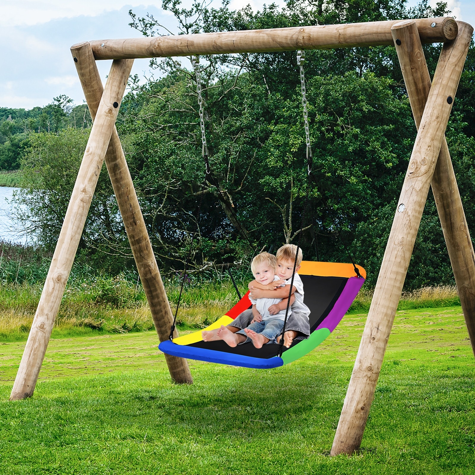 Slickblue D-CO-LC30201PN Playset-Swings - View #4