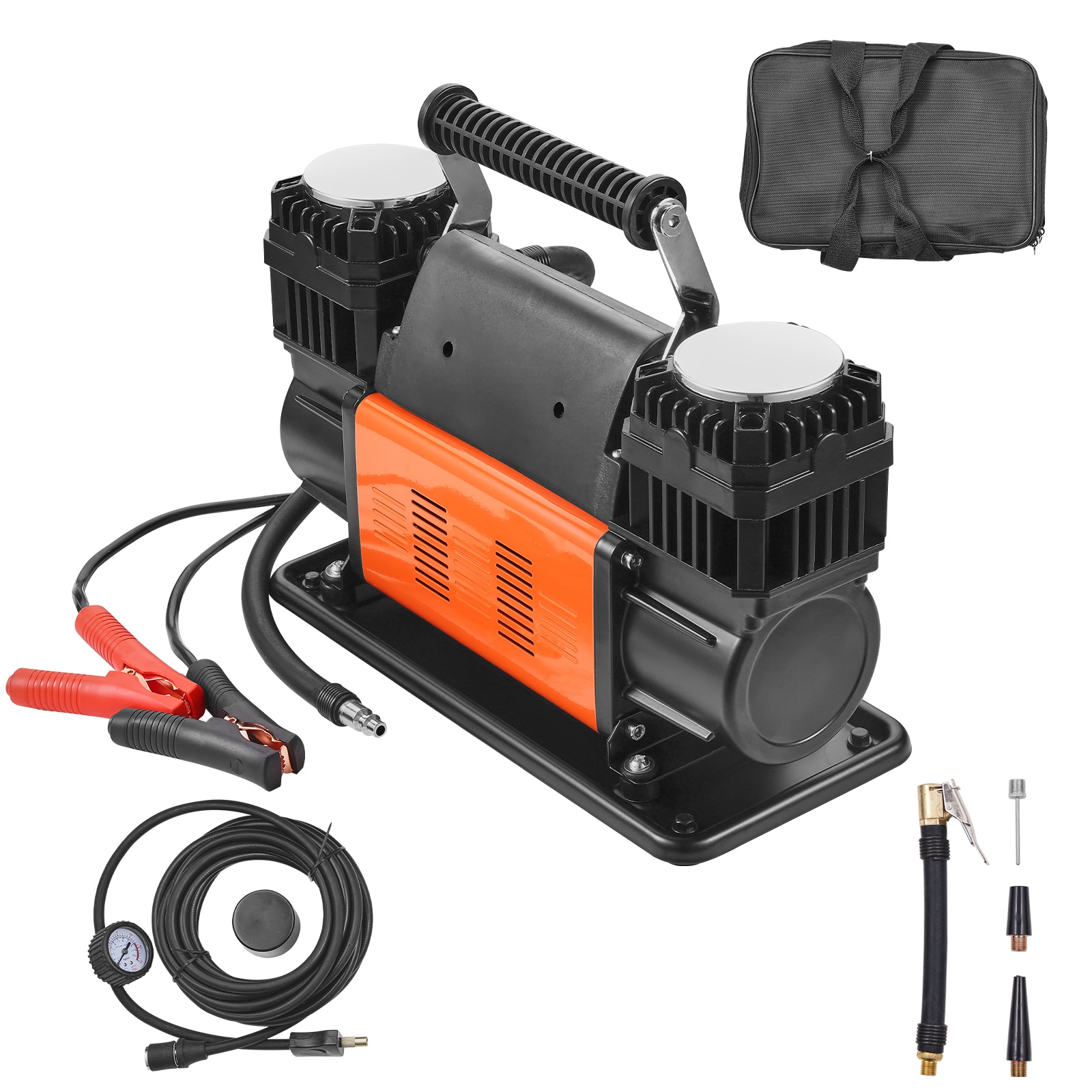 VEVOR ZXLTCQJSG10CPFKT5V1 10.6CFM Tire Inflator 150PSI Air Inflator (Power Source: Electric )