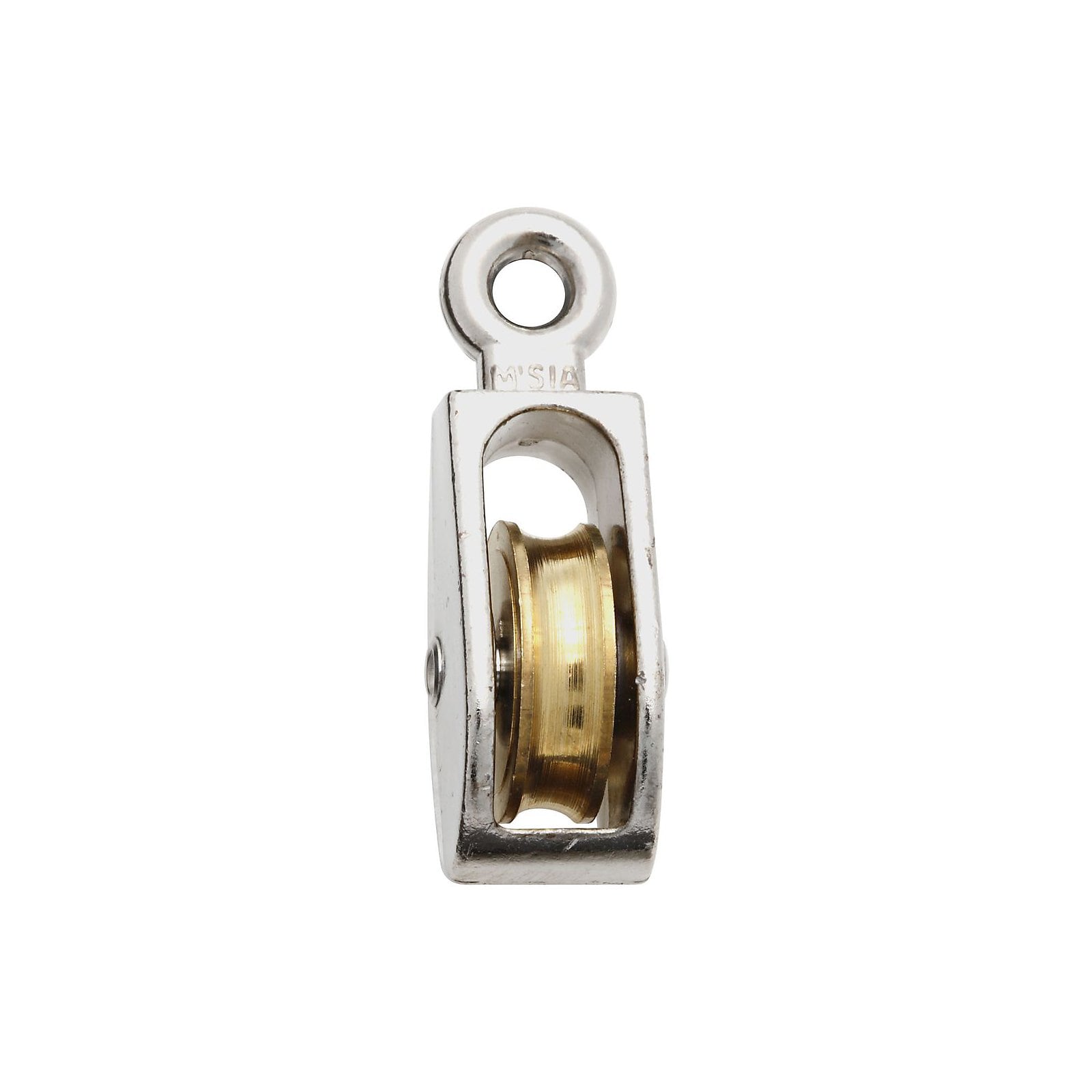 National Hardware N223-404 3203BC 1in. Fixed Single Pulley Nickel 100 Pack #N223-404-100PK-8F45