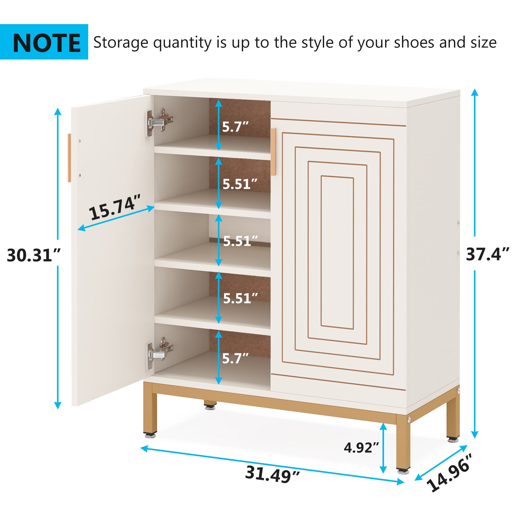Tribesigns HOGA-F1650 Shoe-Racks - View #4