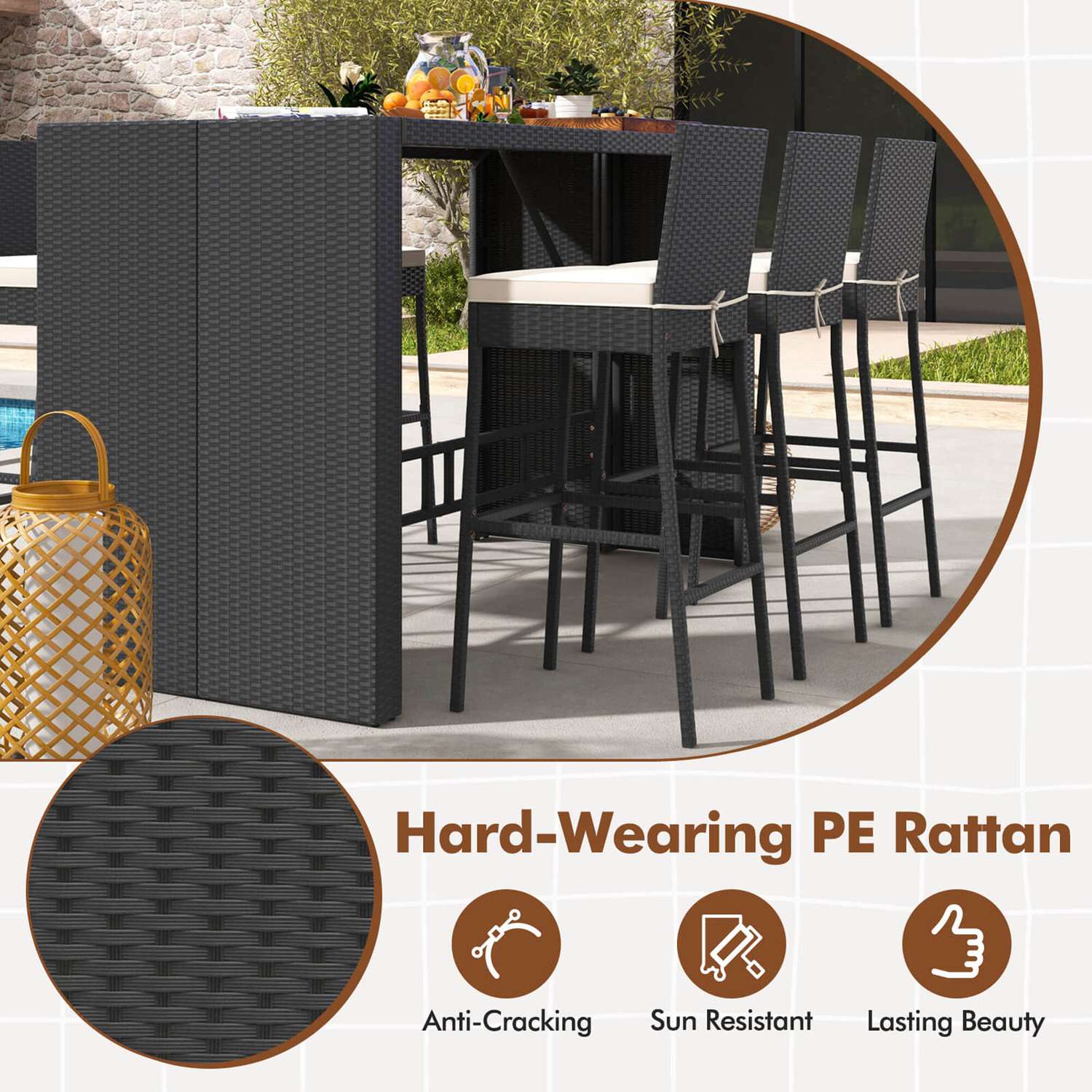 Costway HCST04609 Patio-Dining-Sets - View #8