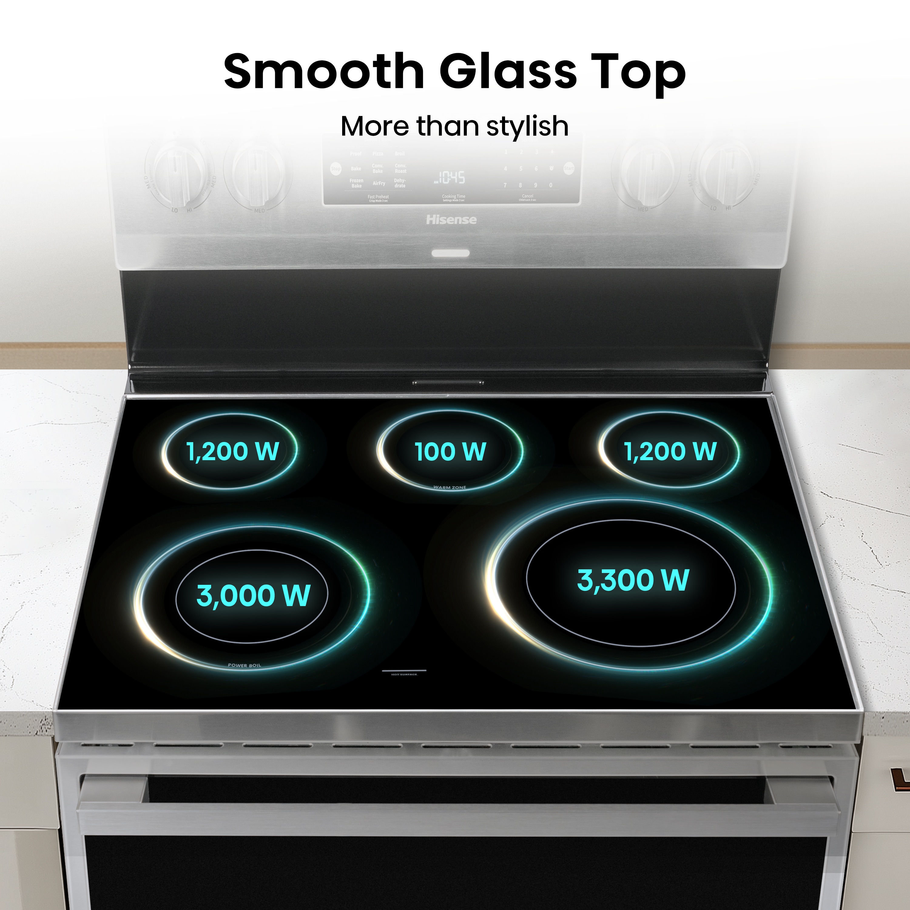 Hisense HBE3501CPS Freestanding-Electric-Ranges - View #7