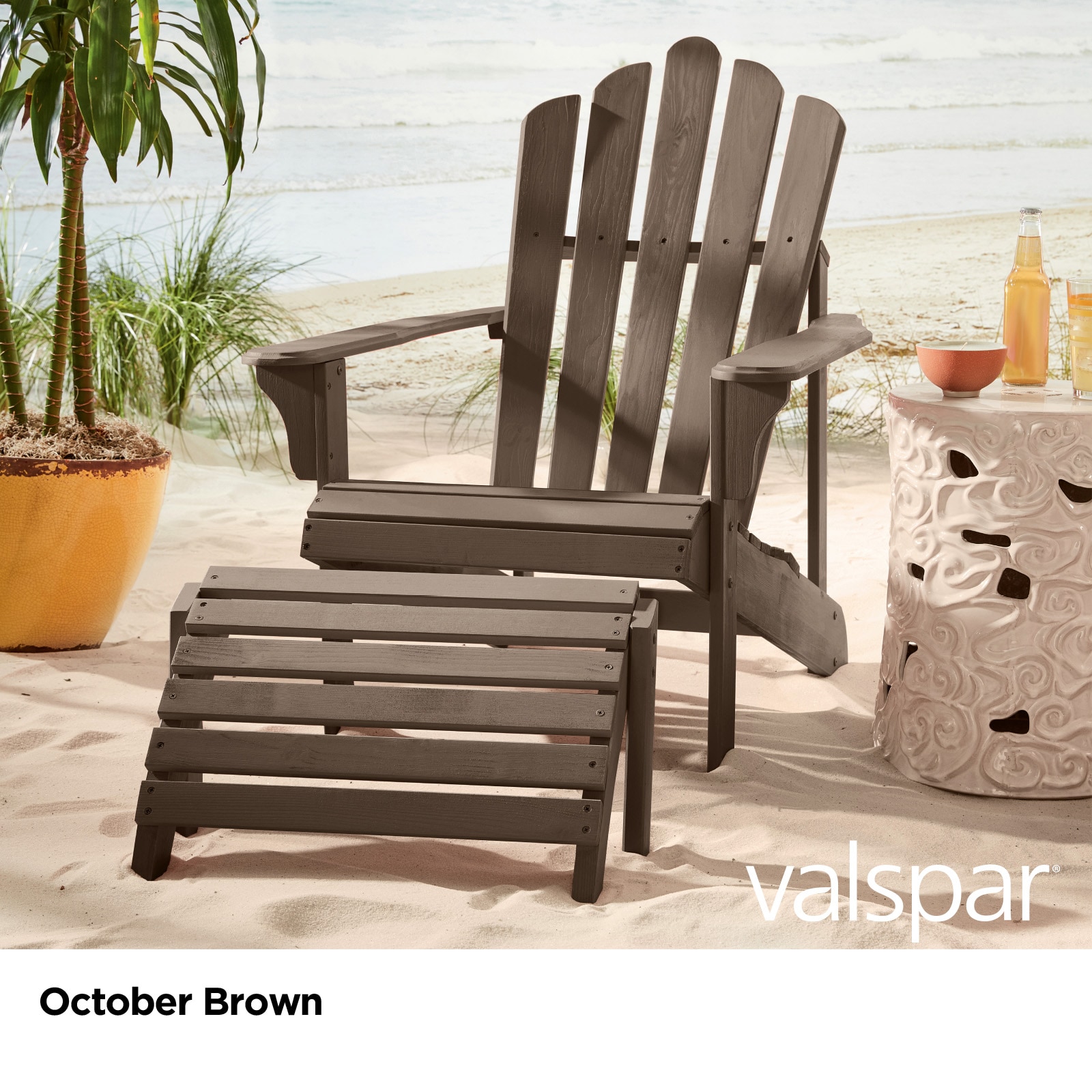 Valspar OCTOBR BRWN-1028091 Exterior-Stains-Sealors - View #10