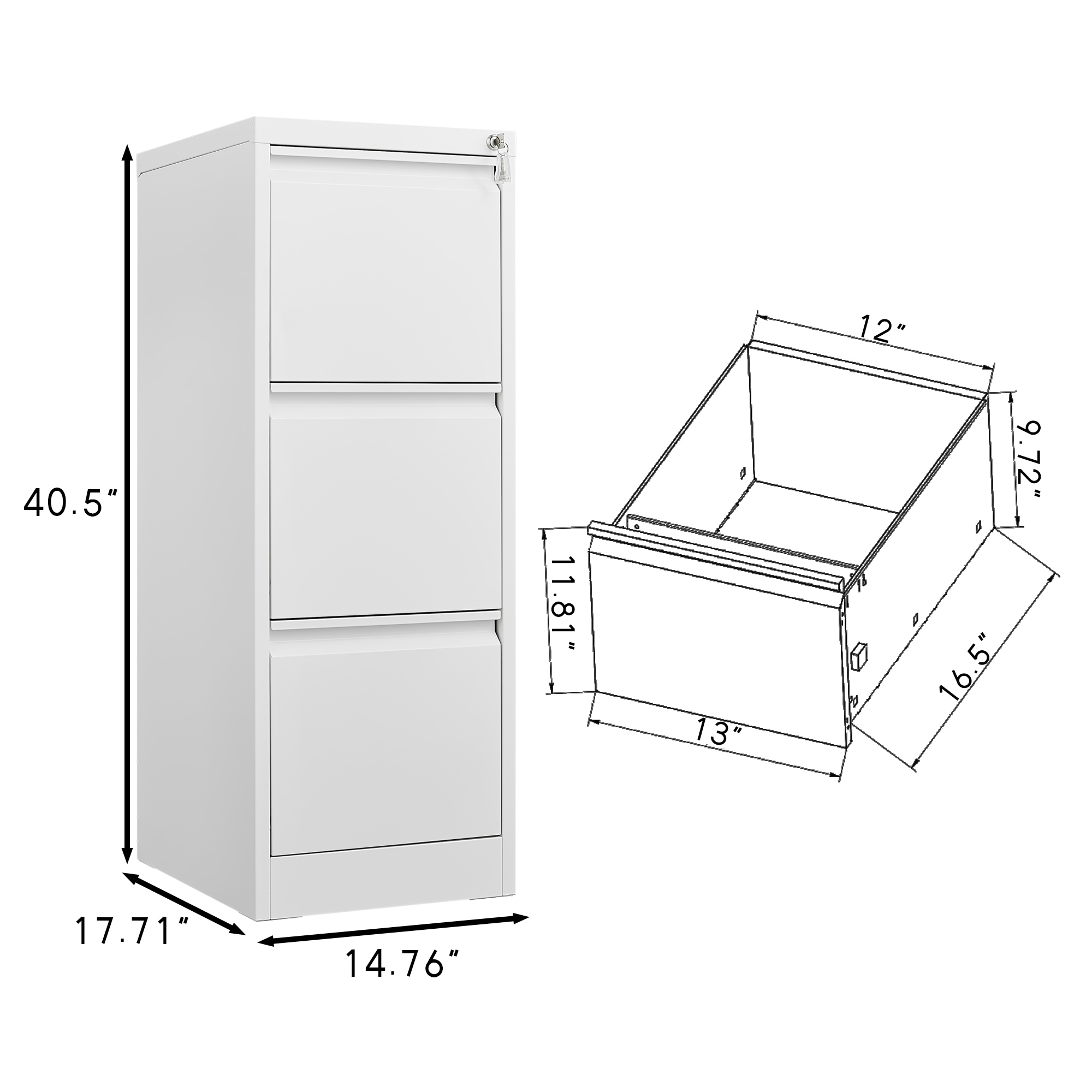 Flynama L-P173371 Filing-Cabinets - View #4