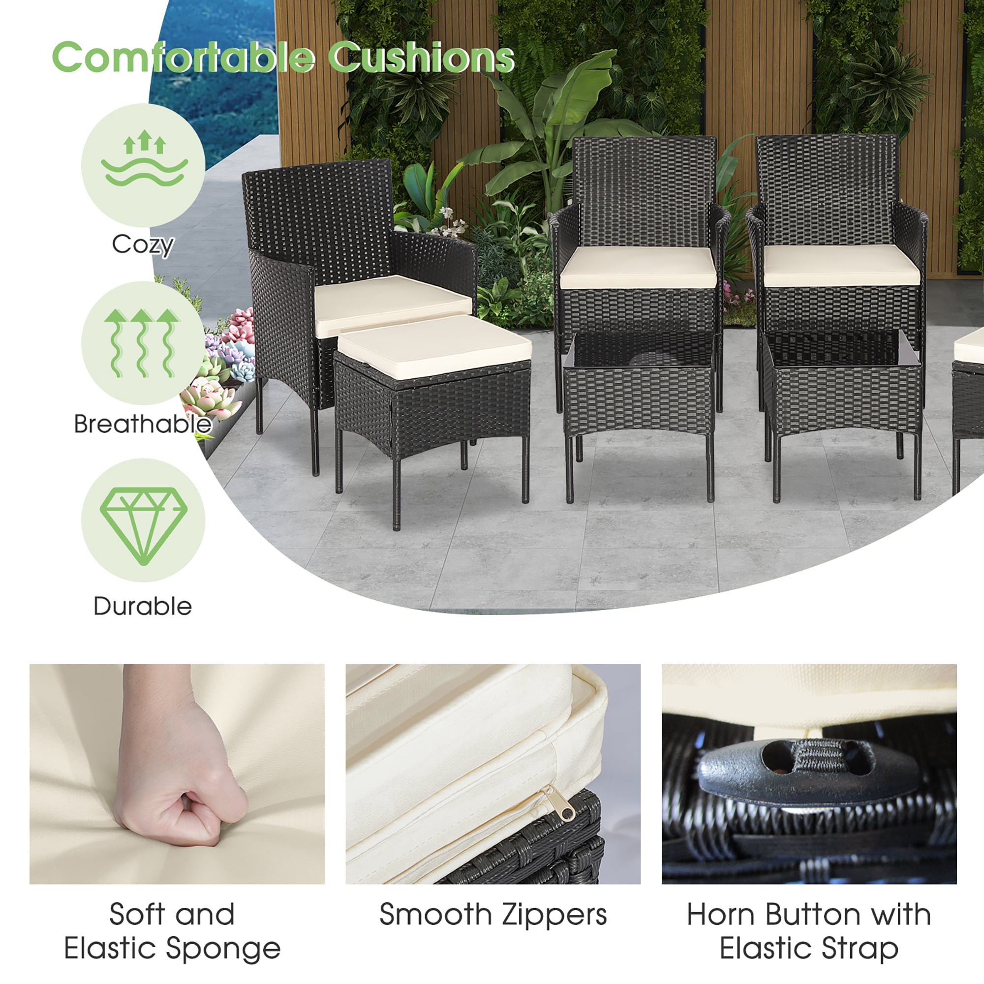 BABOOM BOM-642+-CO Patio-Conversation-Sets - View #6