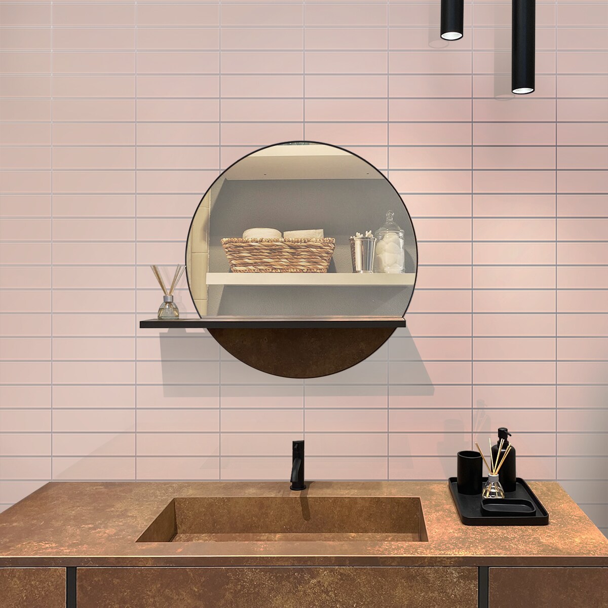 Apollo Tile RID88PNKGLA Ceramic-Tile - View #3