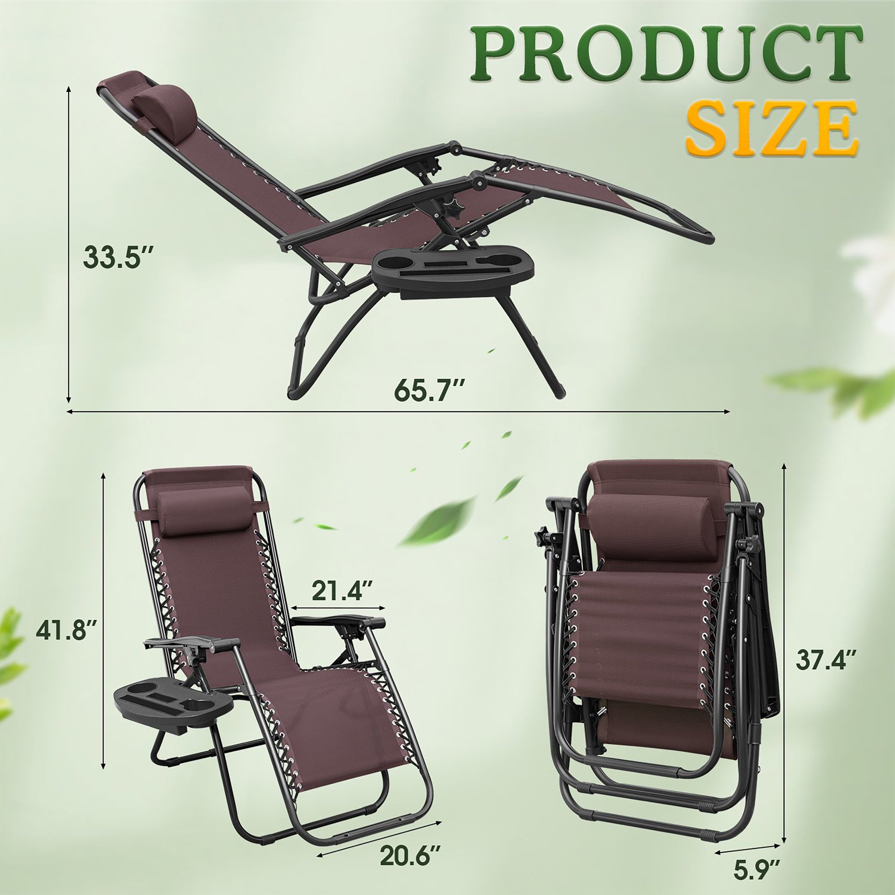 Vineego LS-LCZG212CBN Patio-Chairs - View #7
