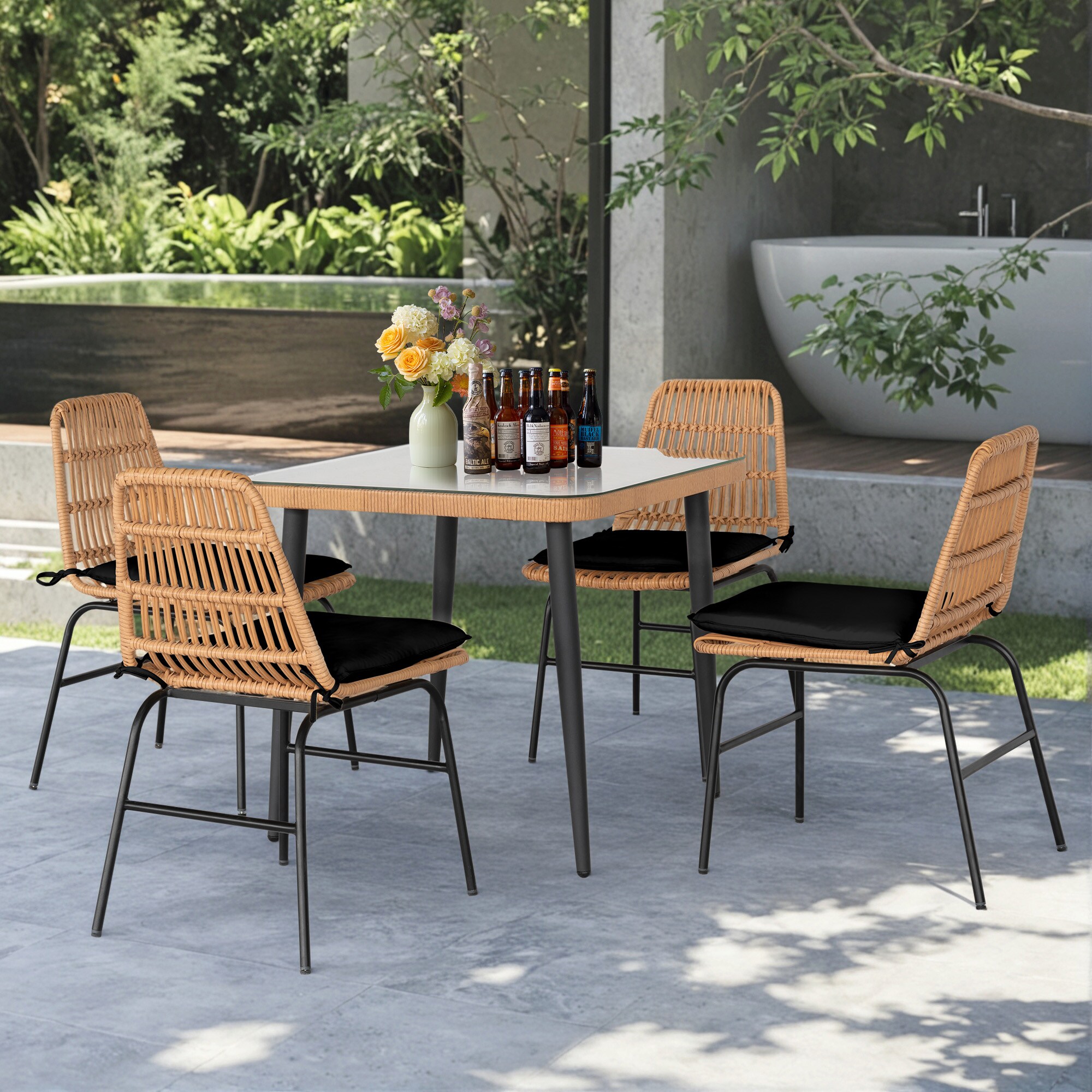 Patio Dining Sets Seating Capacity 5