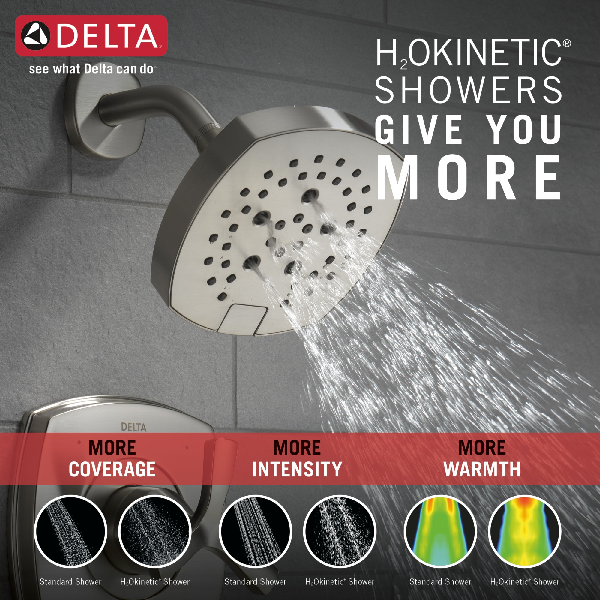 Delta T144766-SS-PR Tub-Shower-Faucets - View #5