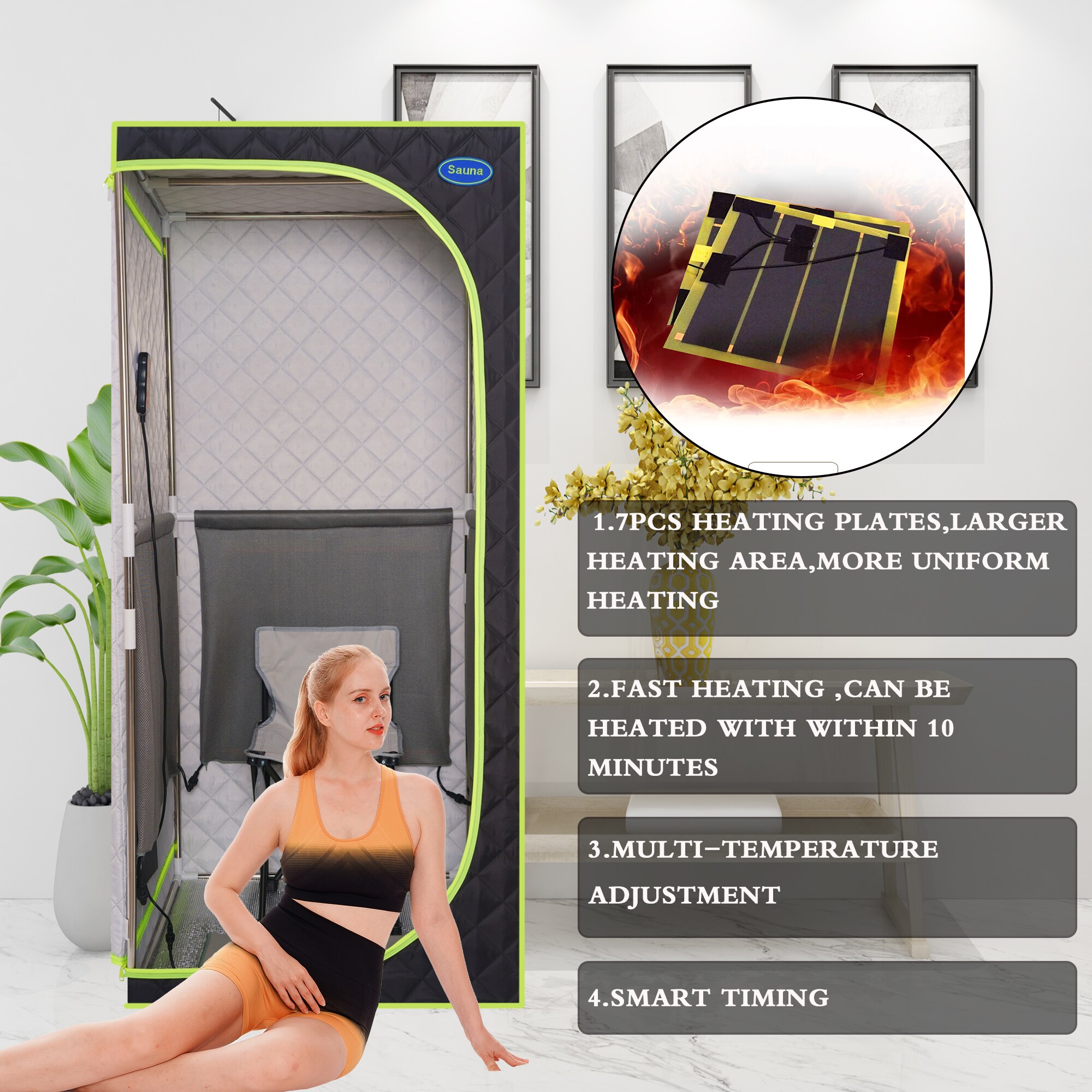 LUXEYARD DS-M-BAC02609 Indoor-Saunas - Thumbnail View #3