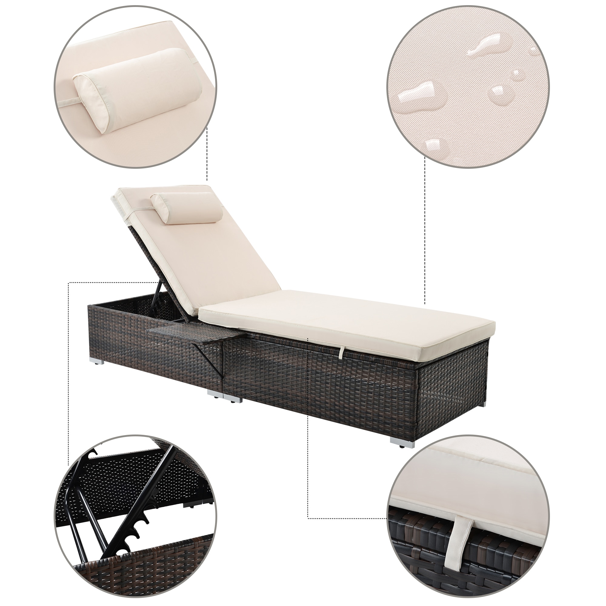 Clihome AG-W213S00037 Patio-Chairs - View #5