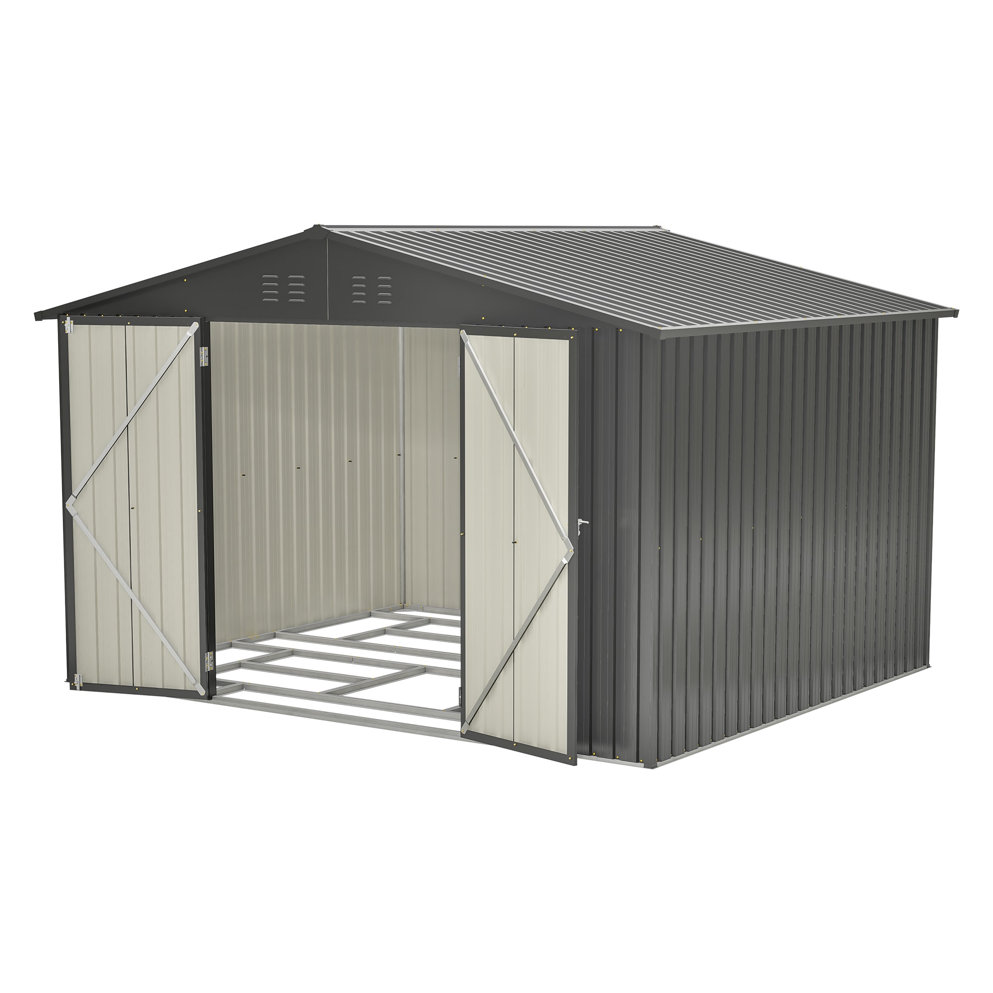 Xspracer ML-TH046WS Metal-Storage-Buildings-Sheds - View #12