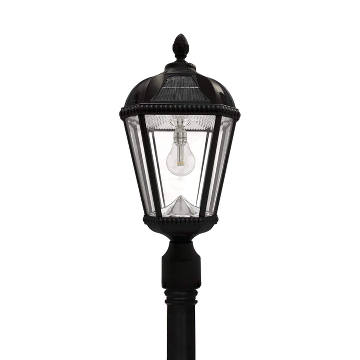 Gama Sonic GS-98B-S-BLK Complete-Post-Lights - View #5