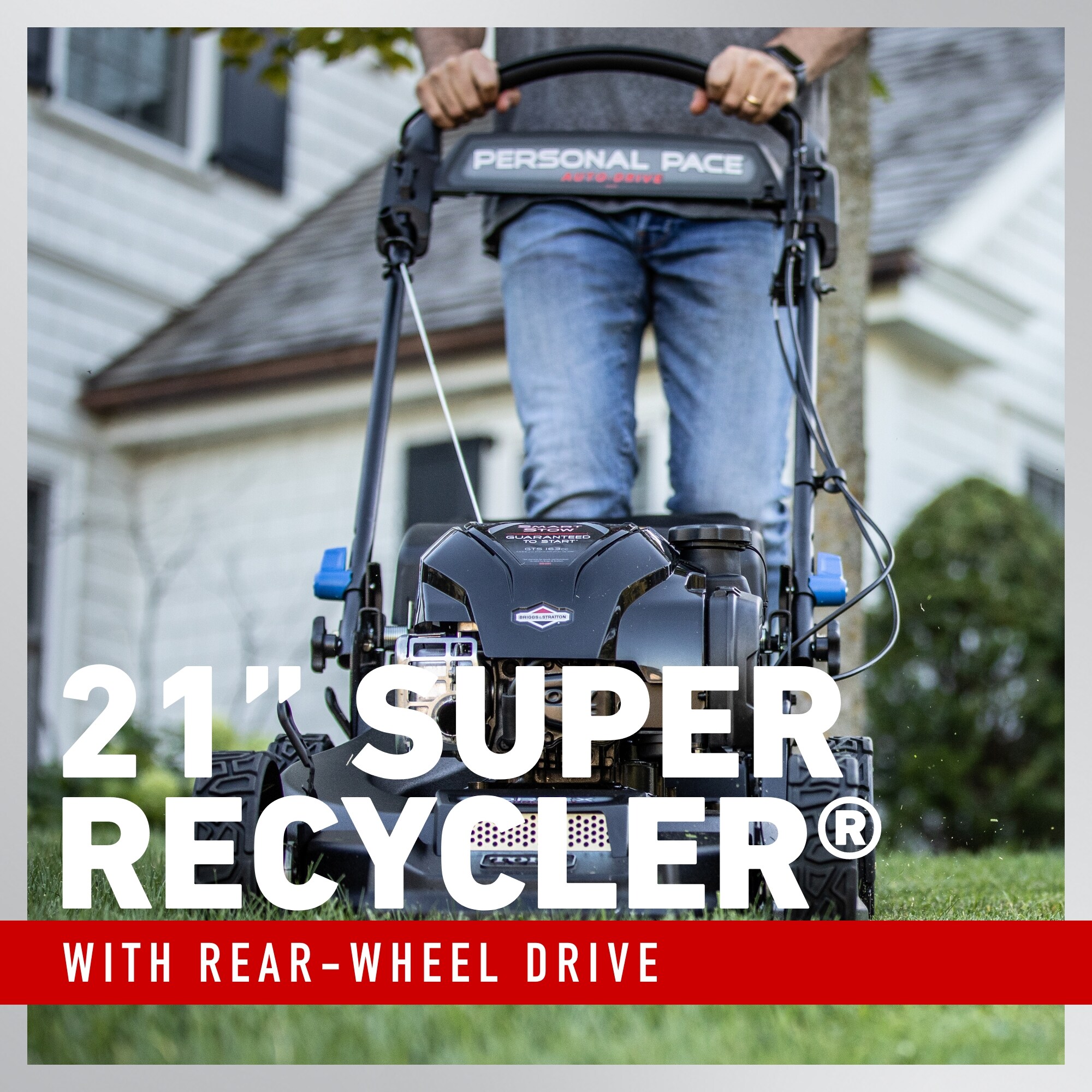 Toro Super Recycler 21-in Gas Self-propelled Lawn Mower with 163-cc Briggs and Stratton Engine