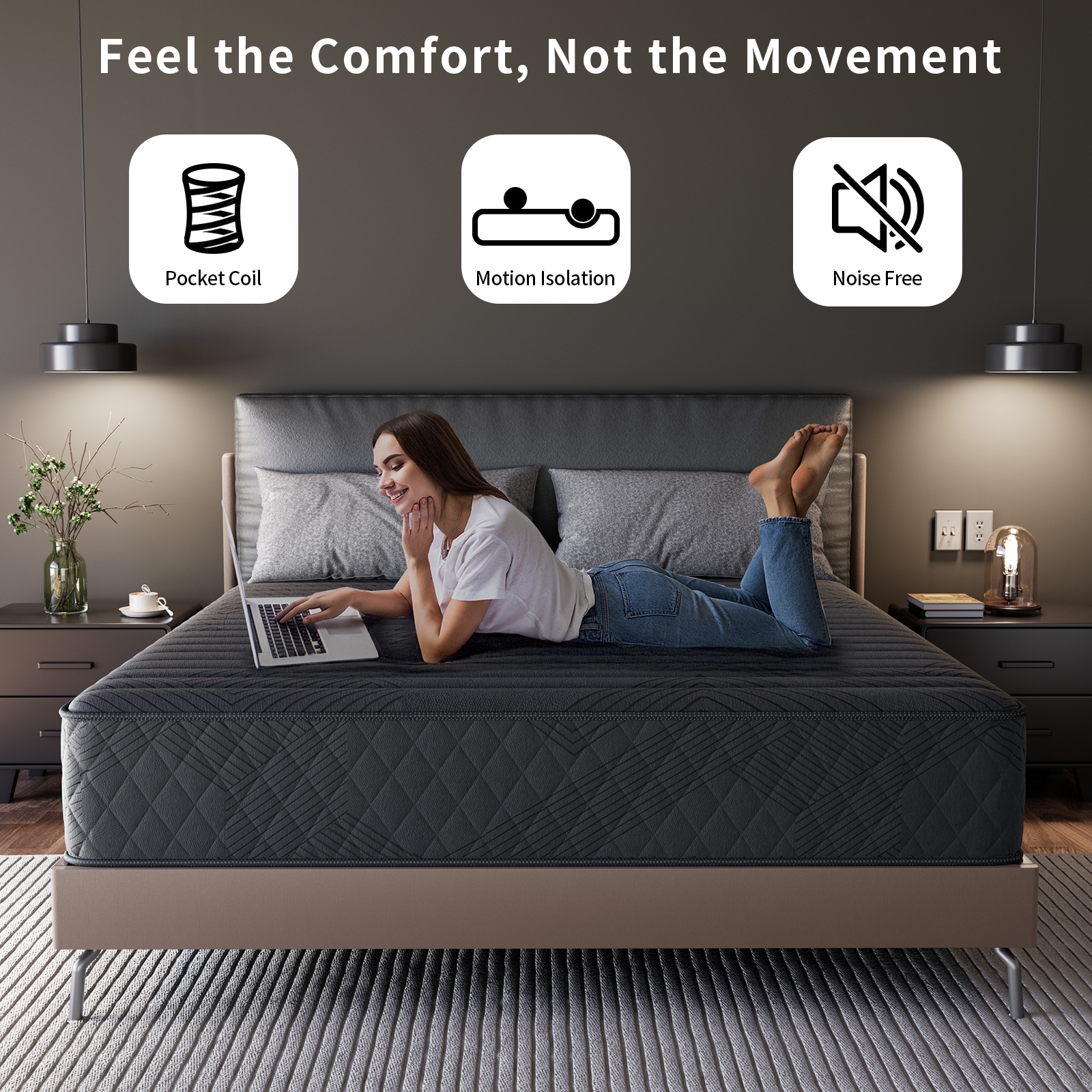 Ifluous LSMH11-10Q Mattresses-Boxsprings - View #4