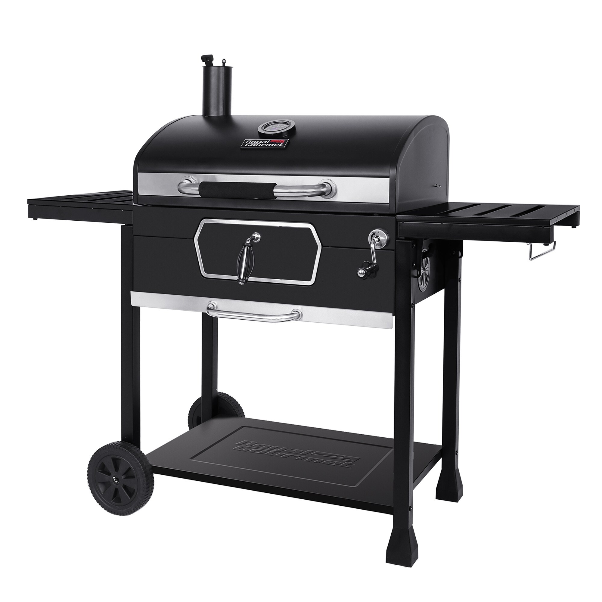 Royal Gourmet 30-in W Black Charcoal Grill in the Charcoal Grills  department at Lowes.com