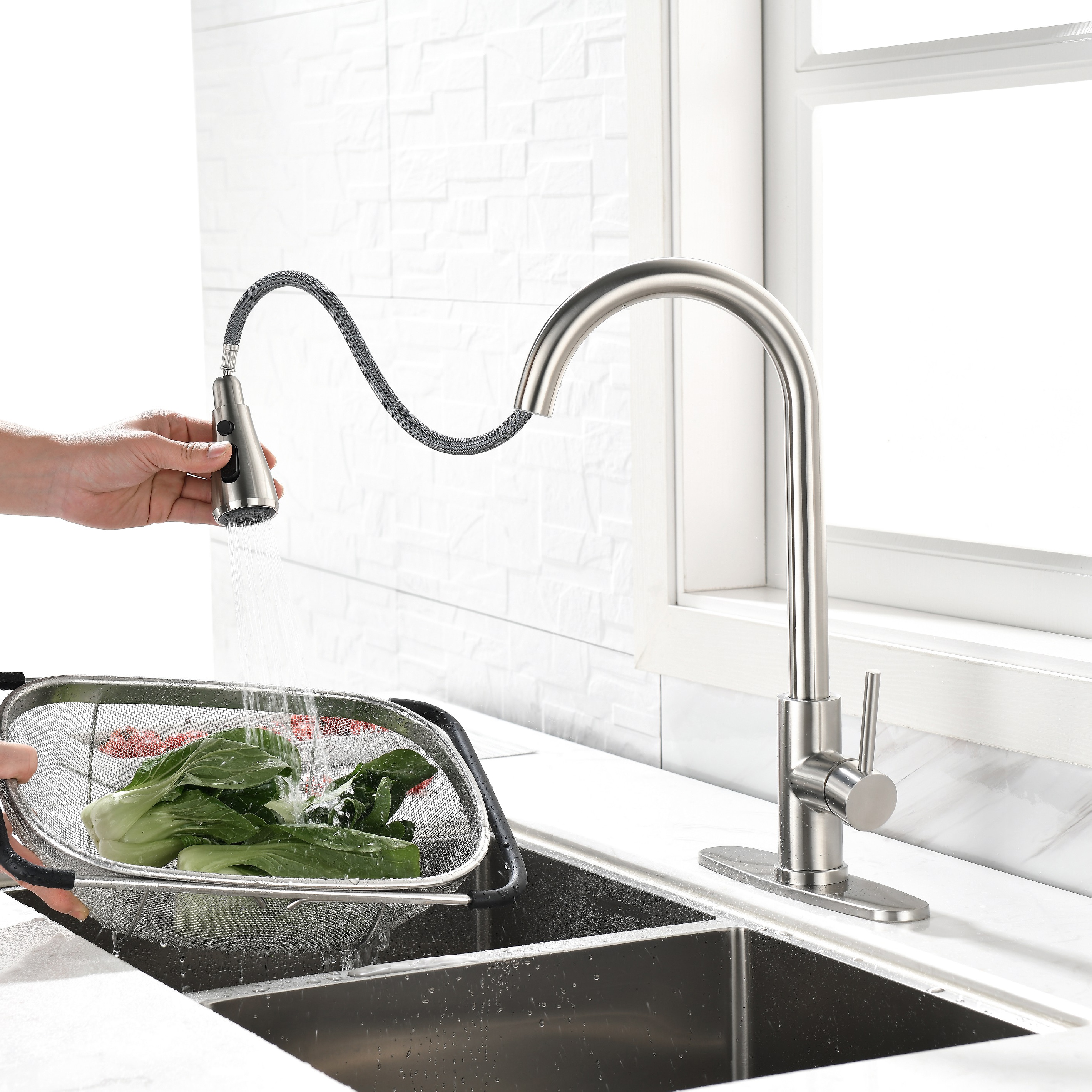 Clihome TC-018C-KF Kitchen-Faucets - View #3