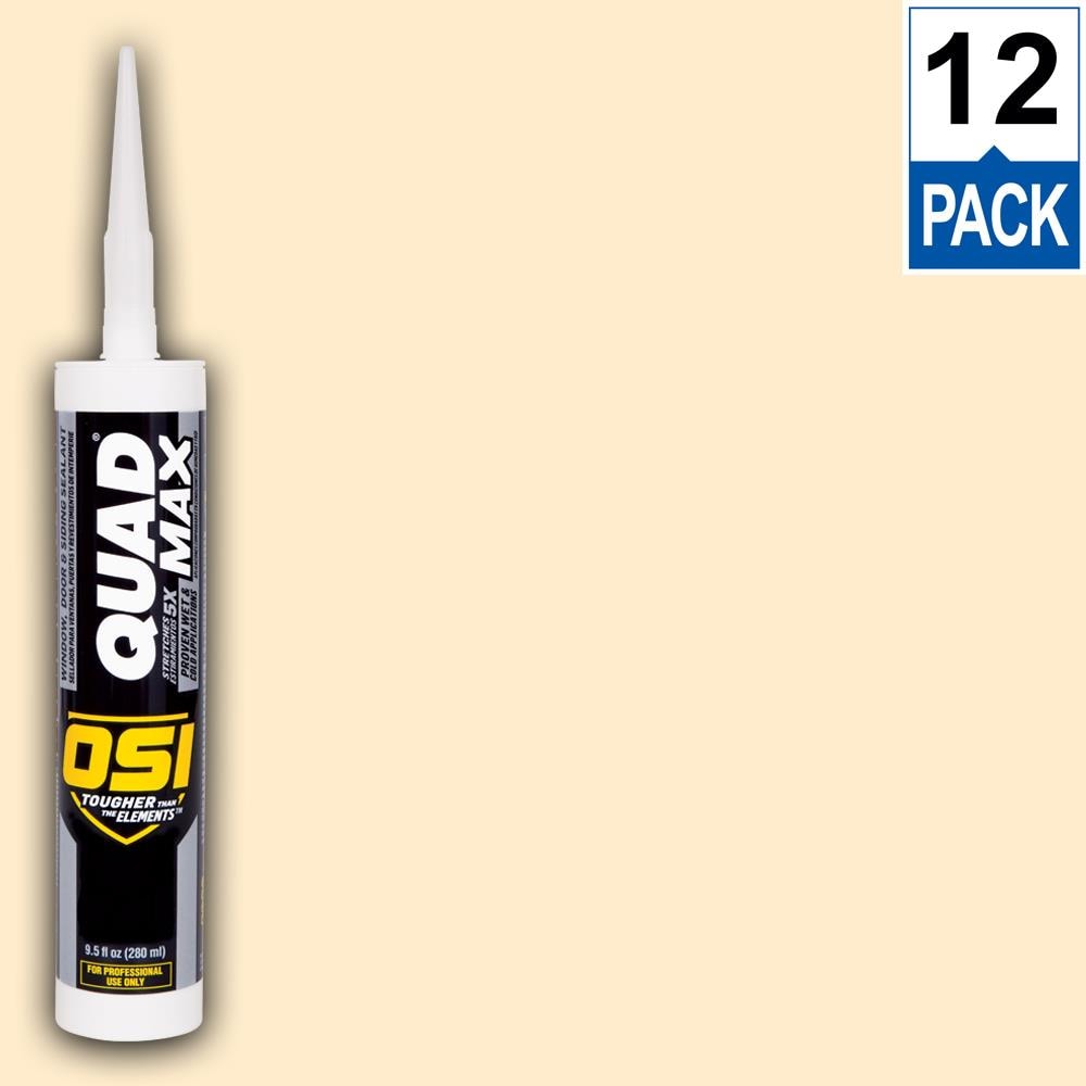 OSI Quad Max 12-Pack 9.5-oz Beige 447 Paintable Advanced