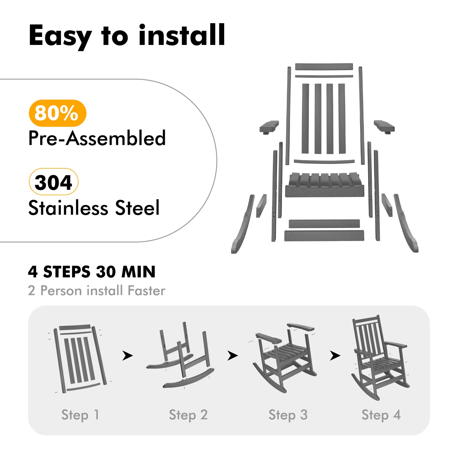GARSING RC-GREY Patio-Chairs - View #5