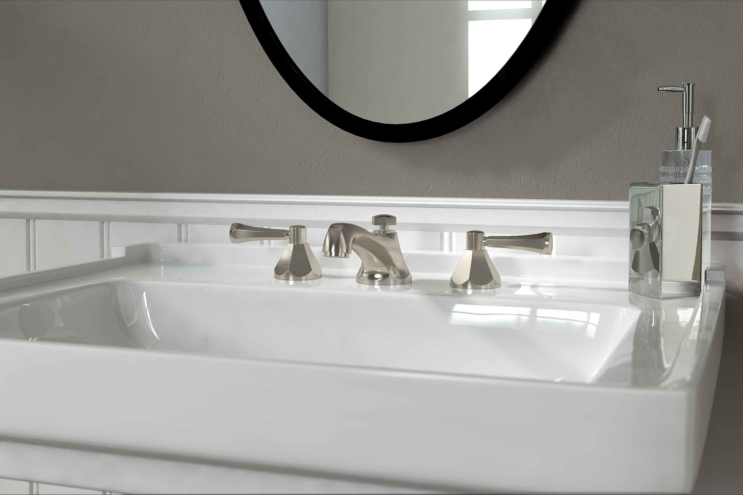 Symmons SLW-4512-STN-1.0 Lavatory-Faucets - View #2