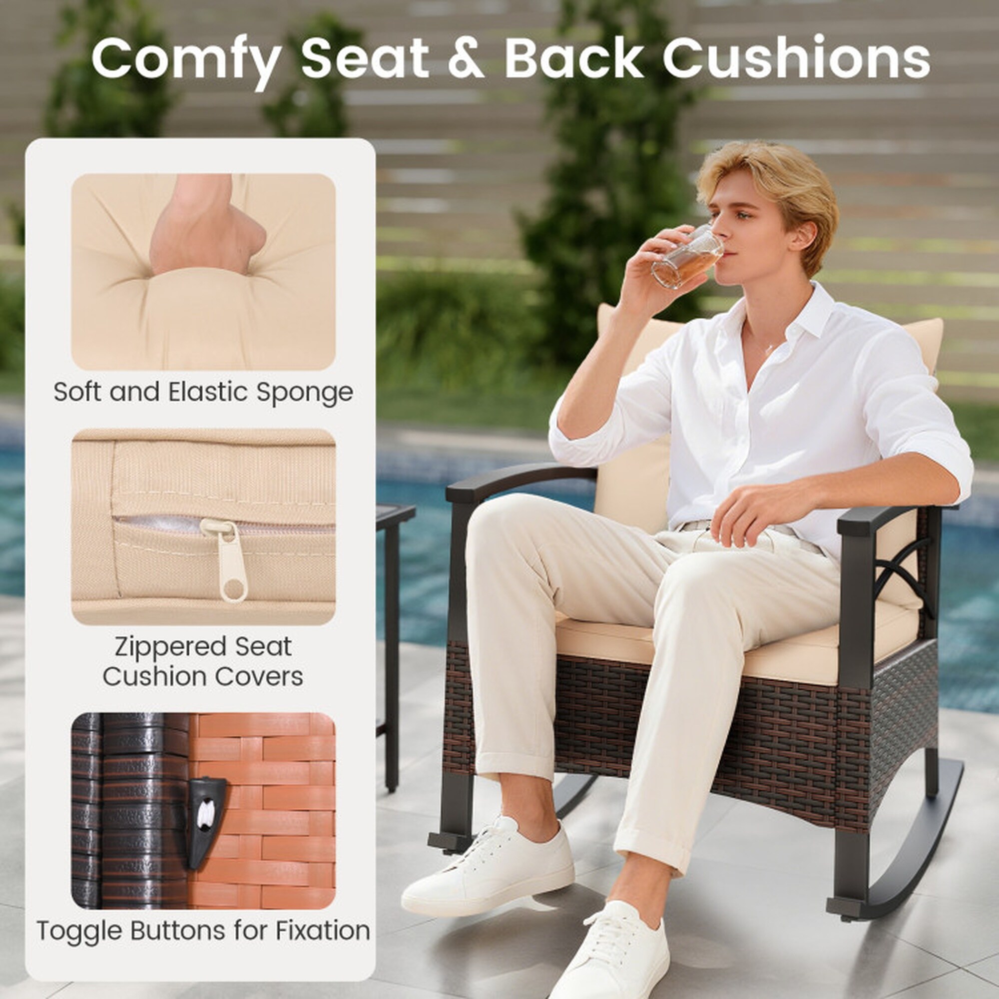 Boyel Living BL-HYA5131BN Patio-Conversation-Sets - View #6